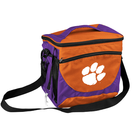 LOGO BRANDS Clemson 24 Can Cooler 123-63